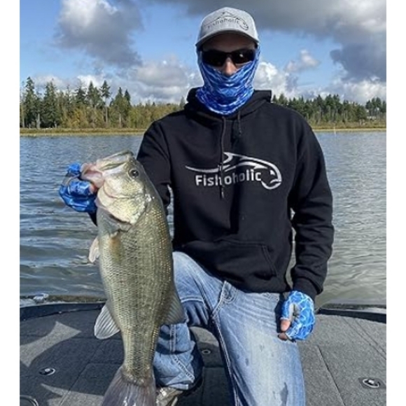 Baseball Fishing Hat Embroidered Logos Mesh Trucker Fishing Outdoors Gray New - Picture 3 of 6